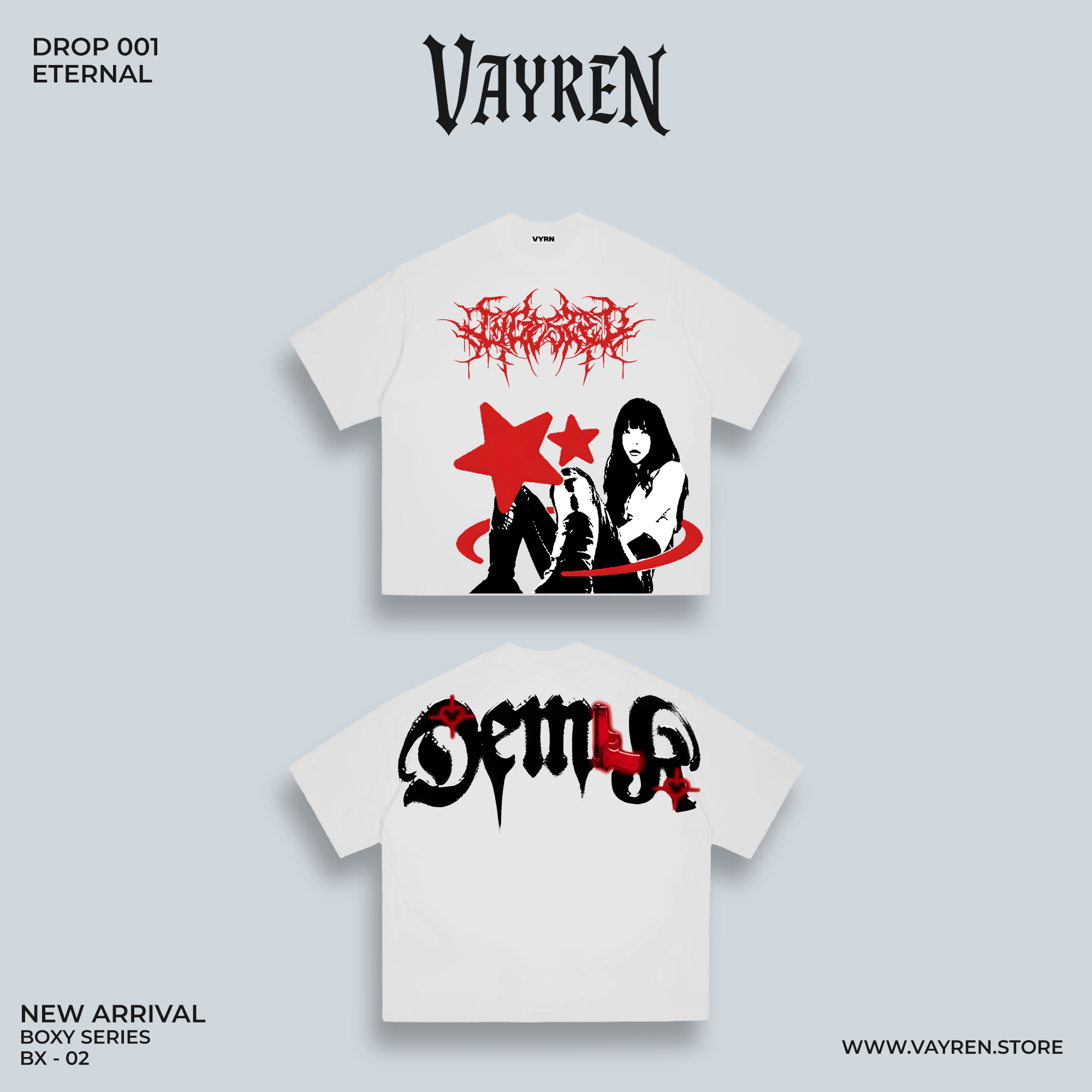 FALLEN YOUTH-BOXY FIT-SHIRT
