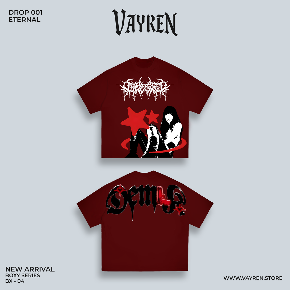 FALLEN YOUTH-BOXY FIT-SHIRT