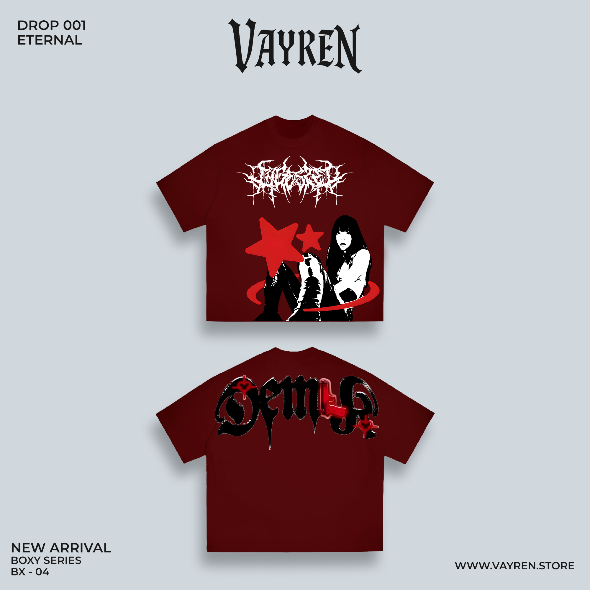 FALLEN YOUTH-BOXY FIT-SHIRT