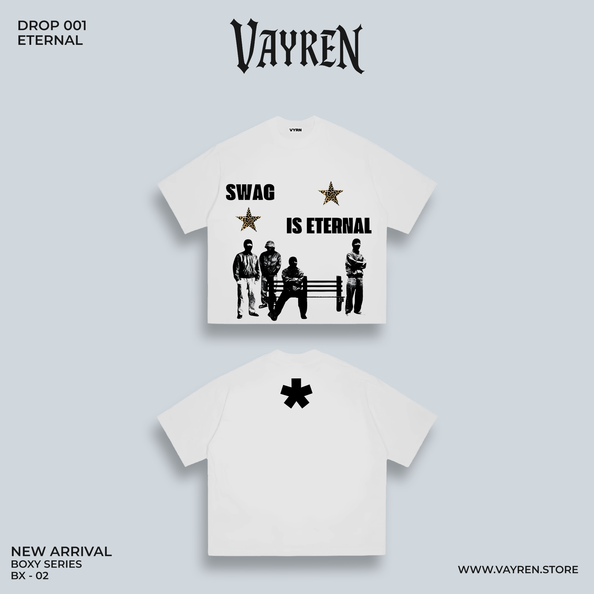 ETERNAL SWAG - BOXY FIT SHIRT