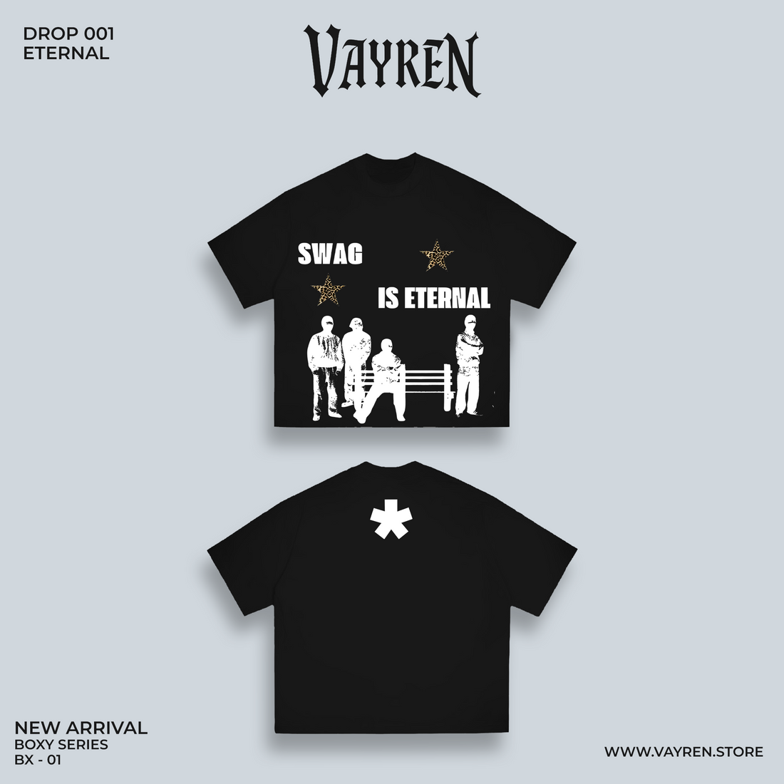 ETERNAL SWAG - BOXY FIT SHIRT