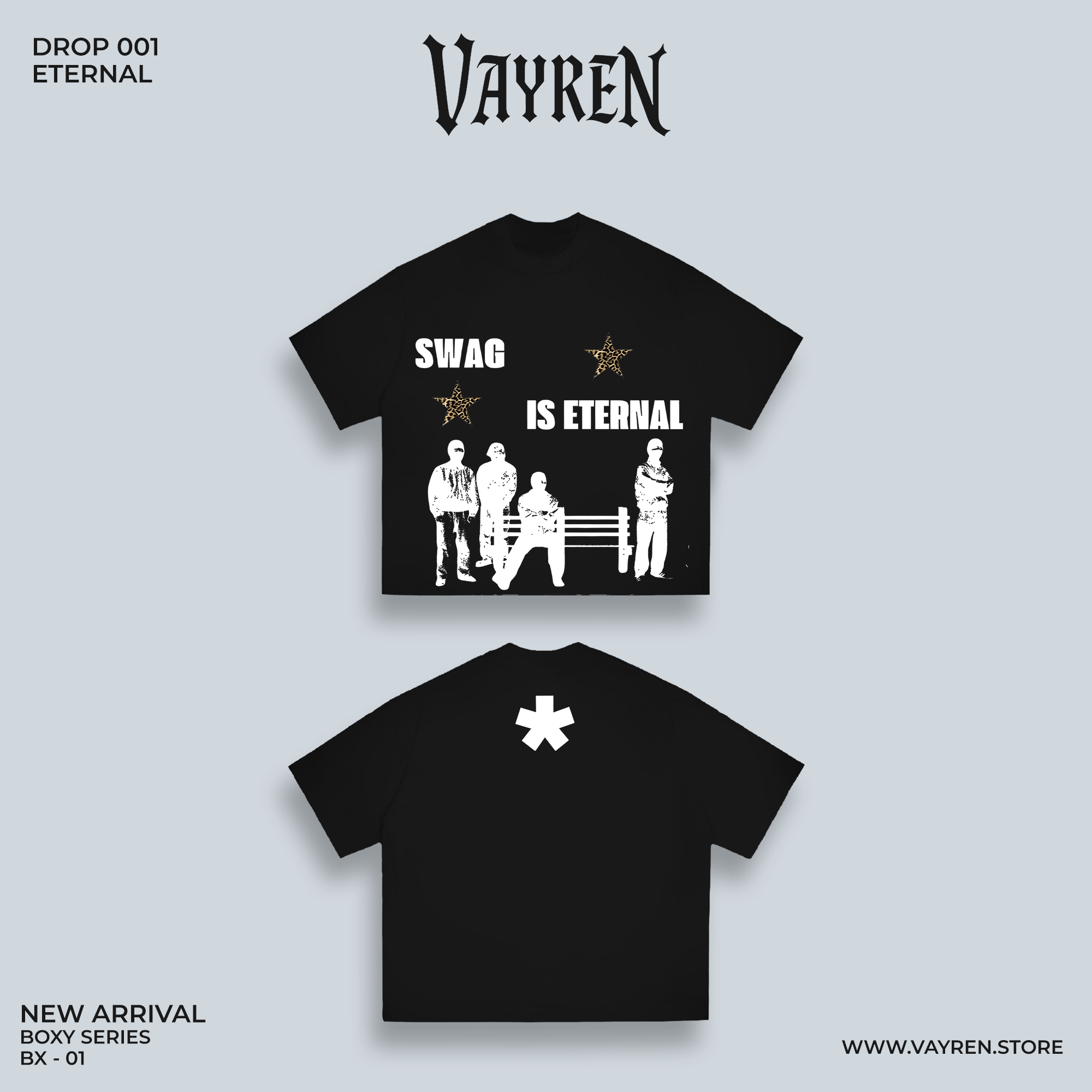ETERNAL SWAG - BOXY FIT SHIRT