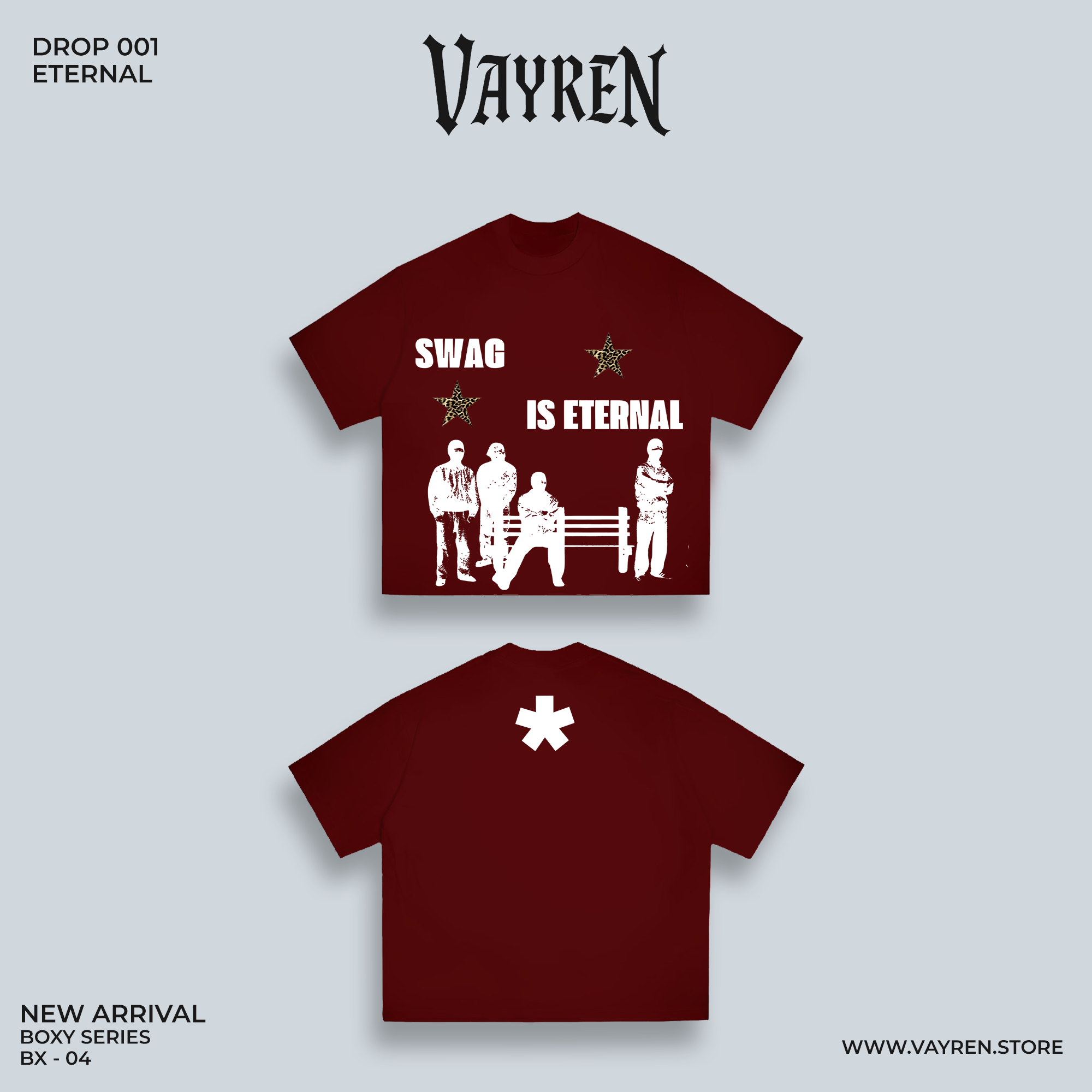ETERNAL SWAG - BOXY FIT SHIRT