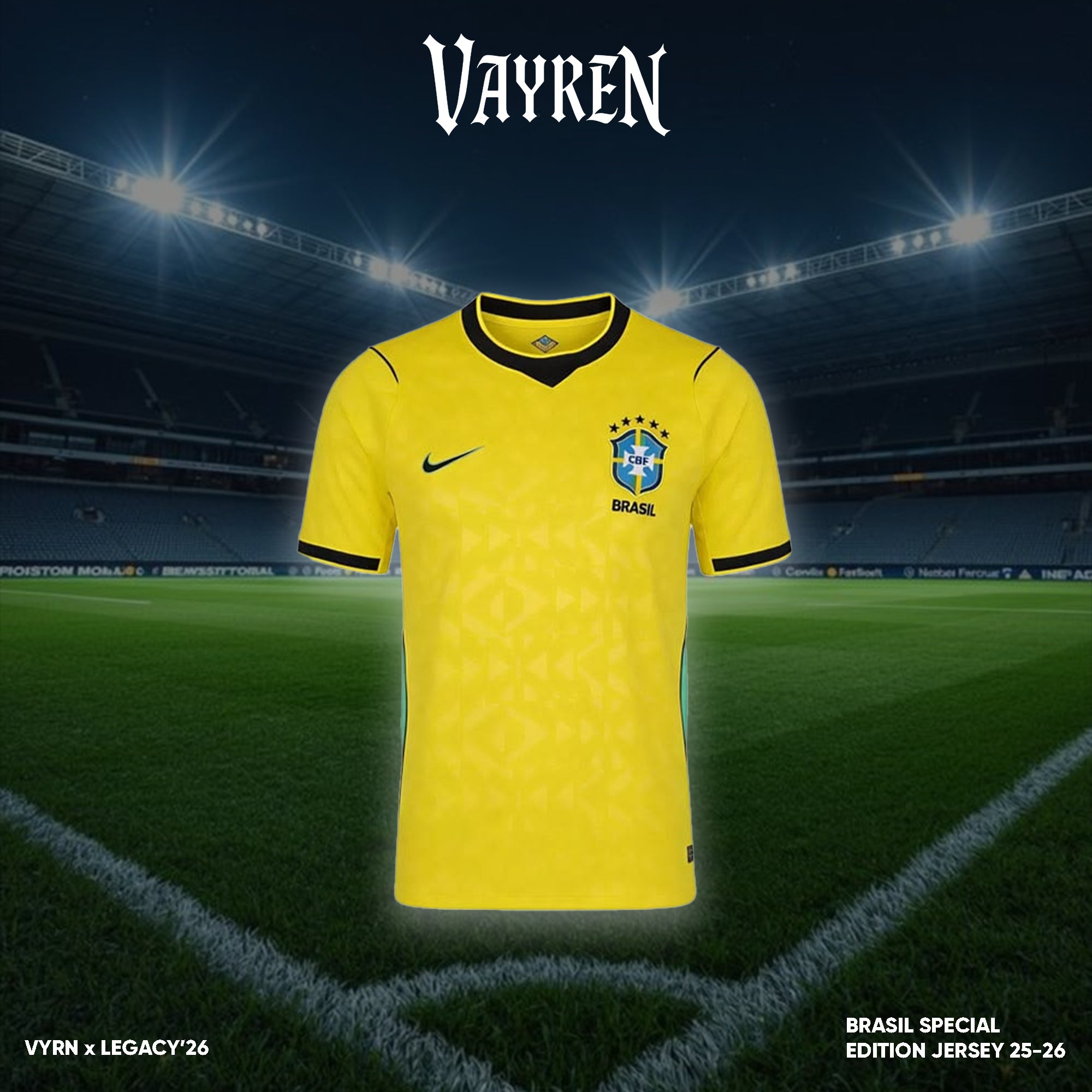 Brazil 2026 Home Jersey