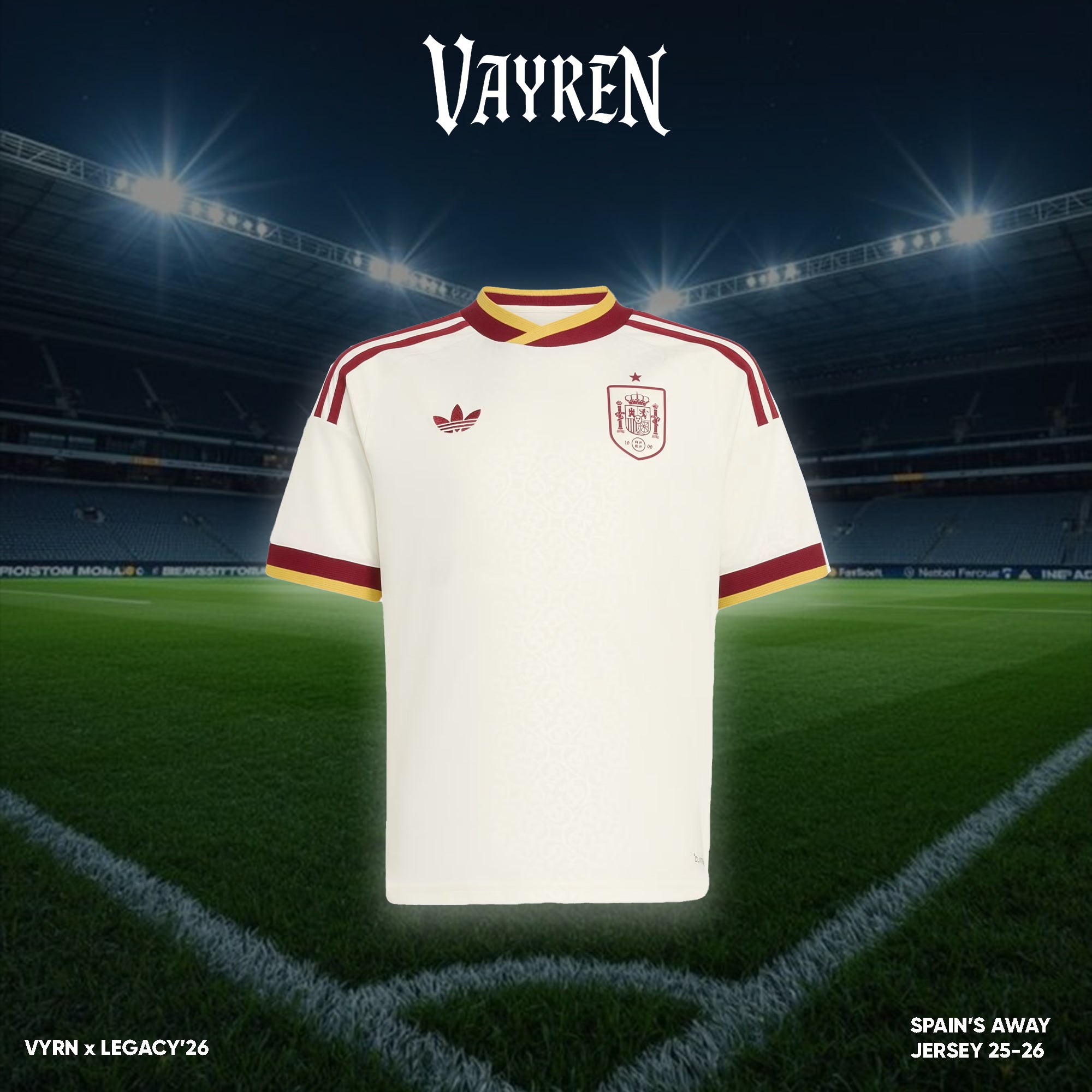 Spain Away Jersey